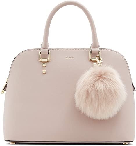 ALDO Women’s Galilei Dome Satchel Handbag, Black / One Size