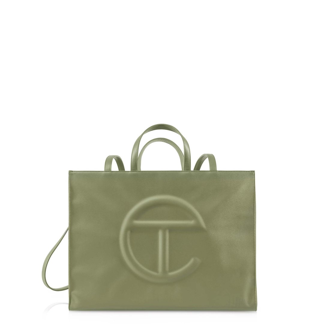 Large Drab Shopping Bag