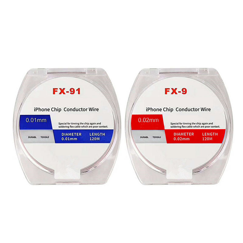 High Quality 0.01mm 0.02mm  Phone Motherboard Fingerprint Fly line Maintenance Welding Wire For iPhone Chip Conductor Wire