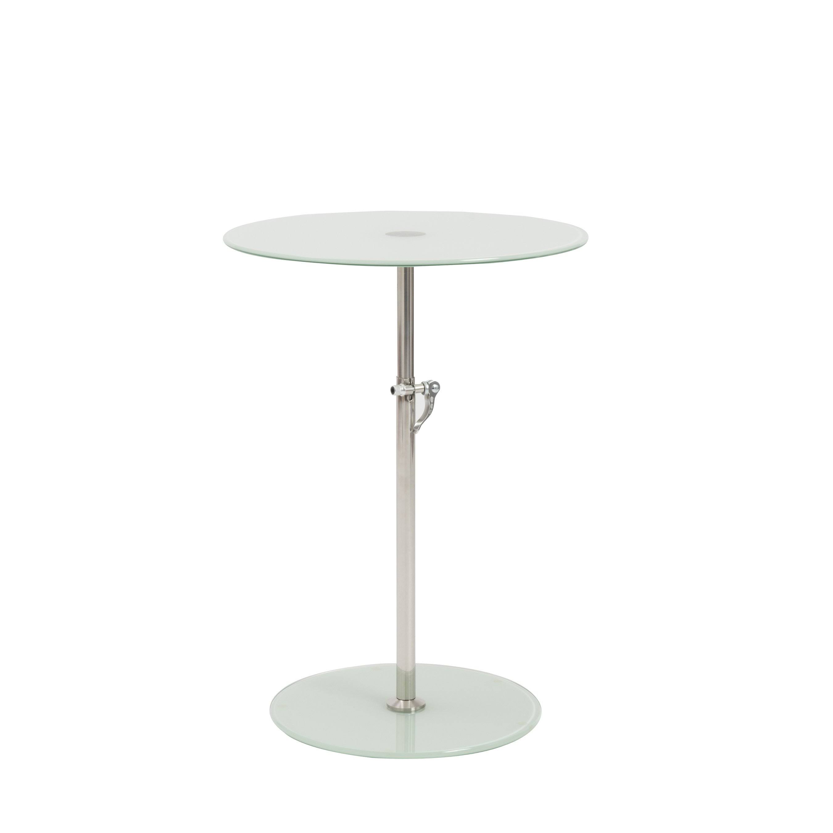 Euro Style | Radinka Side Table - Frosted Glass | 21190 |