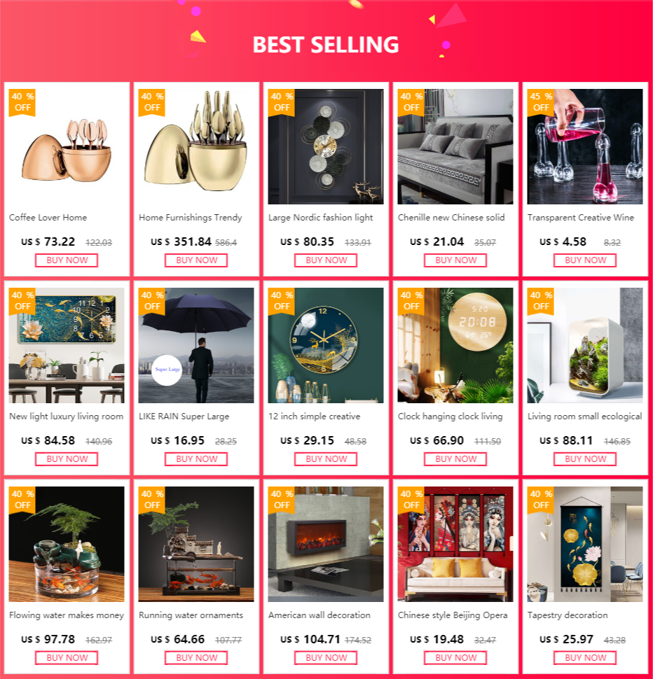 Clock hanging clock living room high-end creative simple modern household silent clock