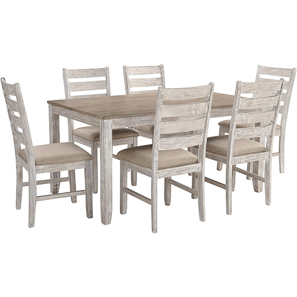 Signature Design by Ashley Froshburg Rustic 7 Piece Dining Set