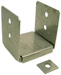 Simpson Strong Tie ABU44SS Stainless Steel Adjustable Post Base, 4 x