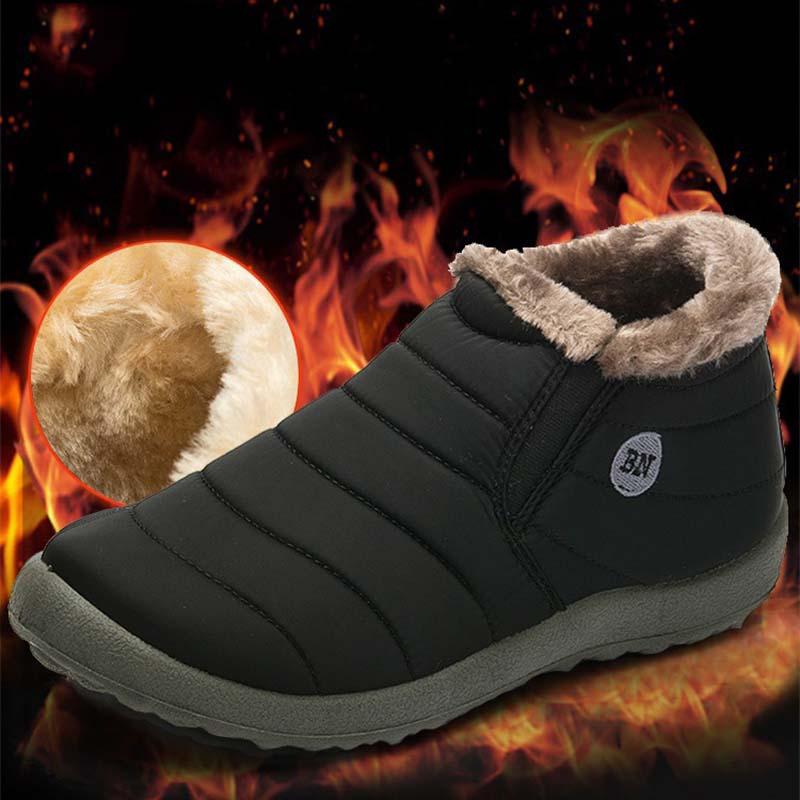 Women Snow Booties Casual Comfort Warm Plus Size Waterproof Shoes