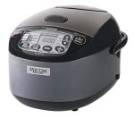 Rice Cooker & Warmer, 5.5-Cup, Metallic Black