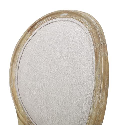 Christopher Knight Home Hilary French Country Fabric Dining Chairs (Set of 4)