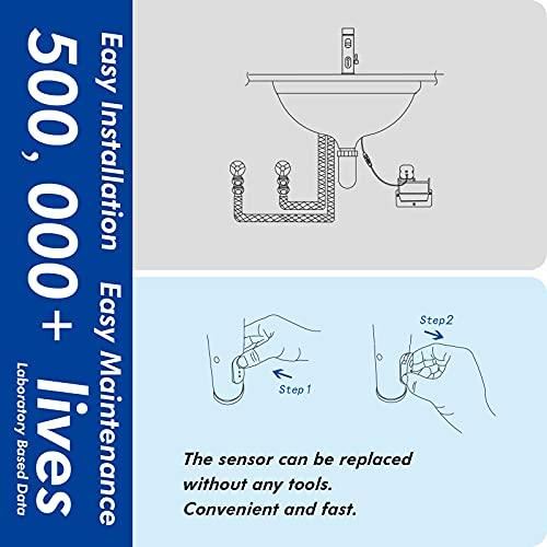 Bathroom Faucet, Bathroom Sink Faucet with Touchless and Touch on Function