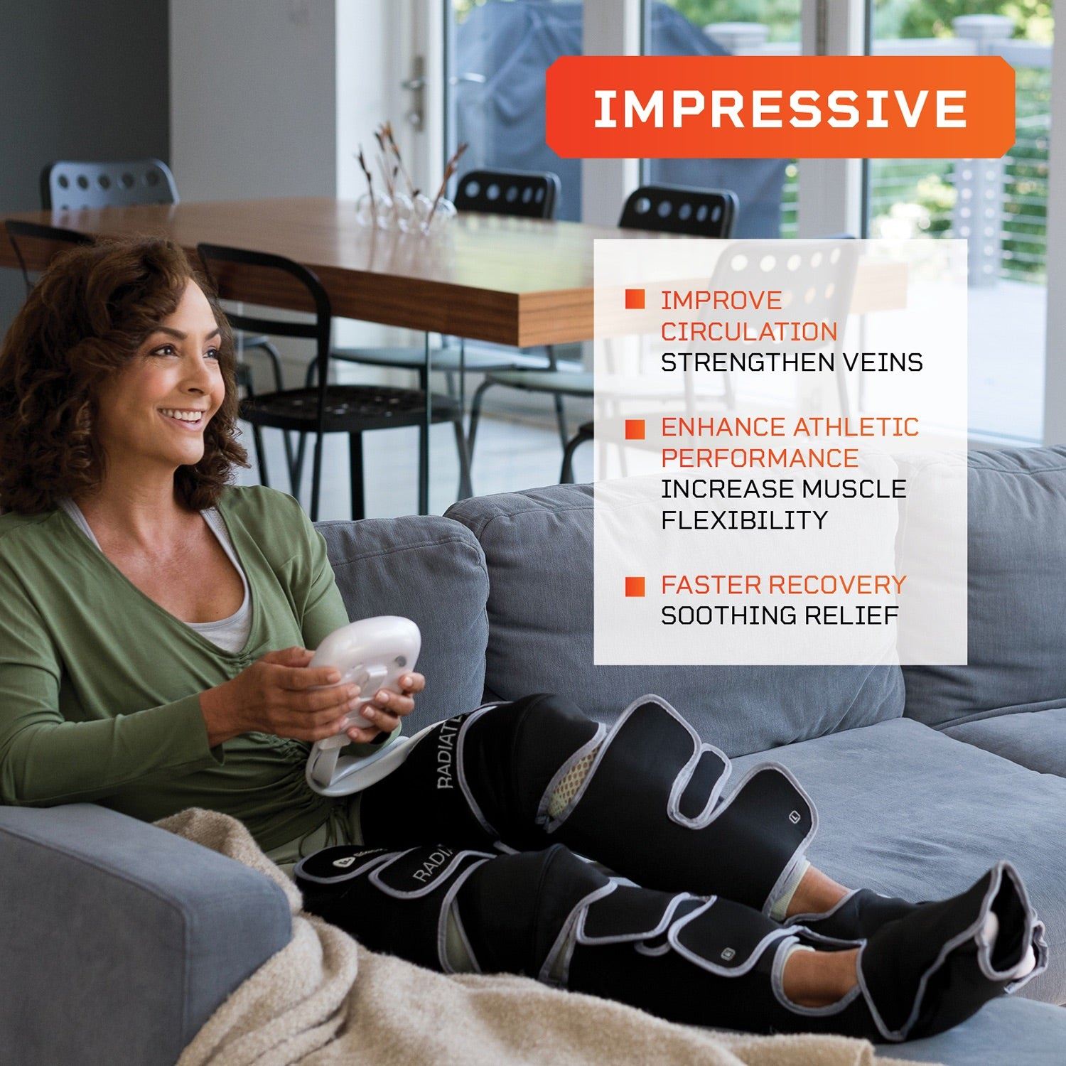 Lifepro Radiate Plus Thigh, Calf and Foot Massager