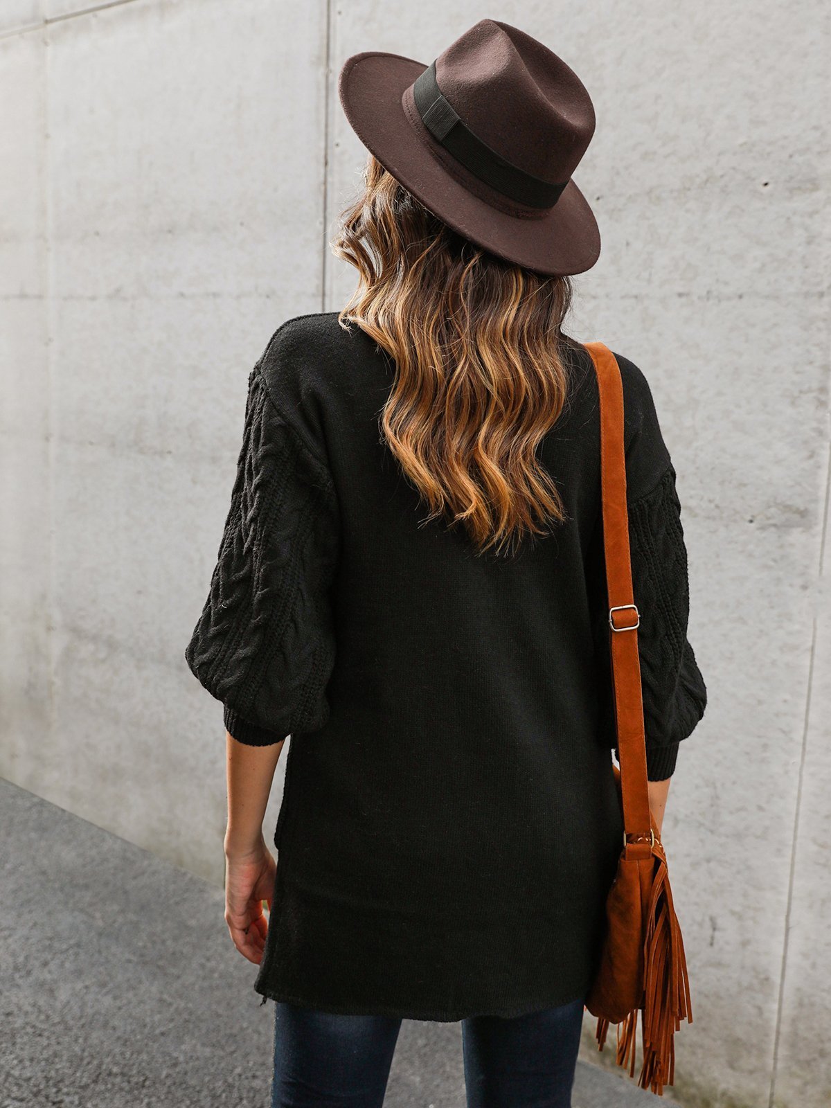 Shawl Collar Long Sleeve Holiday Outerwear