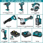 18-Volt 3.0Ah LXT Lithium-Ion Cordless Combo Kit (7-Piece)