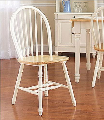 White Dining Room Set with Bench. This Country Style