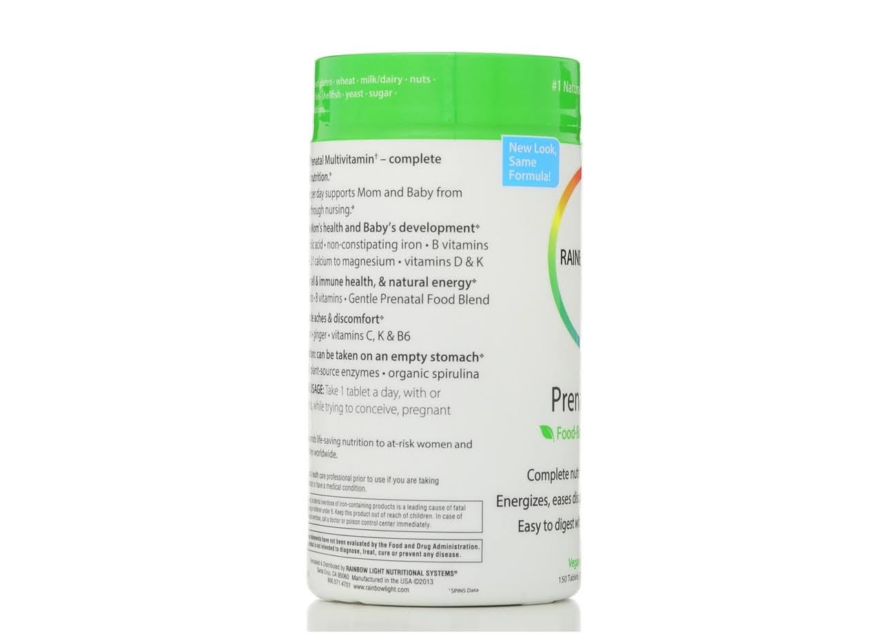 Rainbow Light Prenatal One Multivitamin, Tablets - 150 count