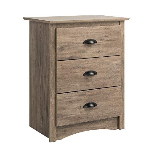 Prepac Salt Spring 3-Drawer Tall Nightstand