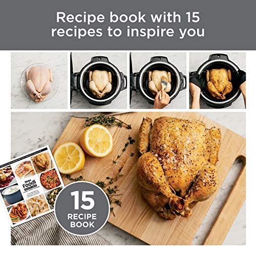 Foodi 9-in-1 Pressure Cooker and Air Fryer with Nesting Broil Rack, 5 Quart