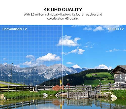 50 inch UHD HDR 4K Smart TV with Google Assistant (Voice Control), HDMI & USB