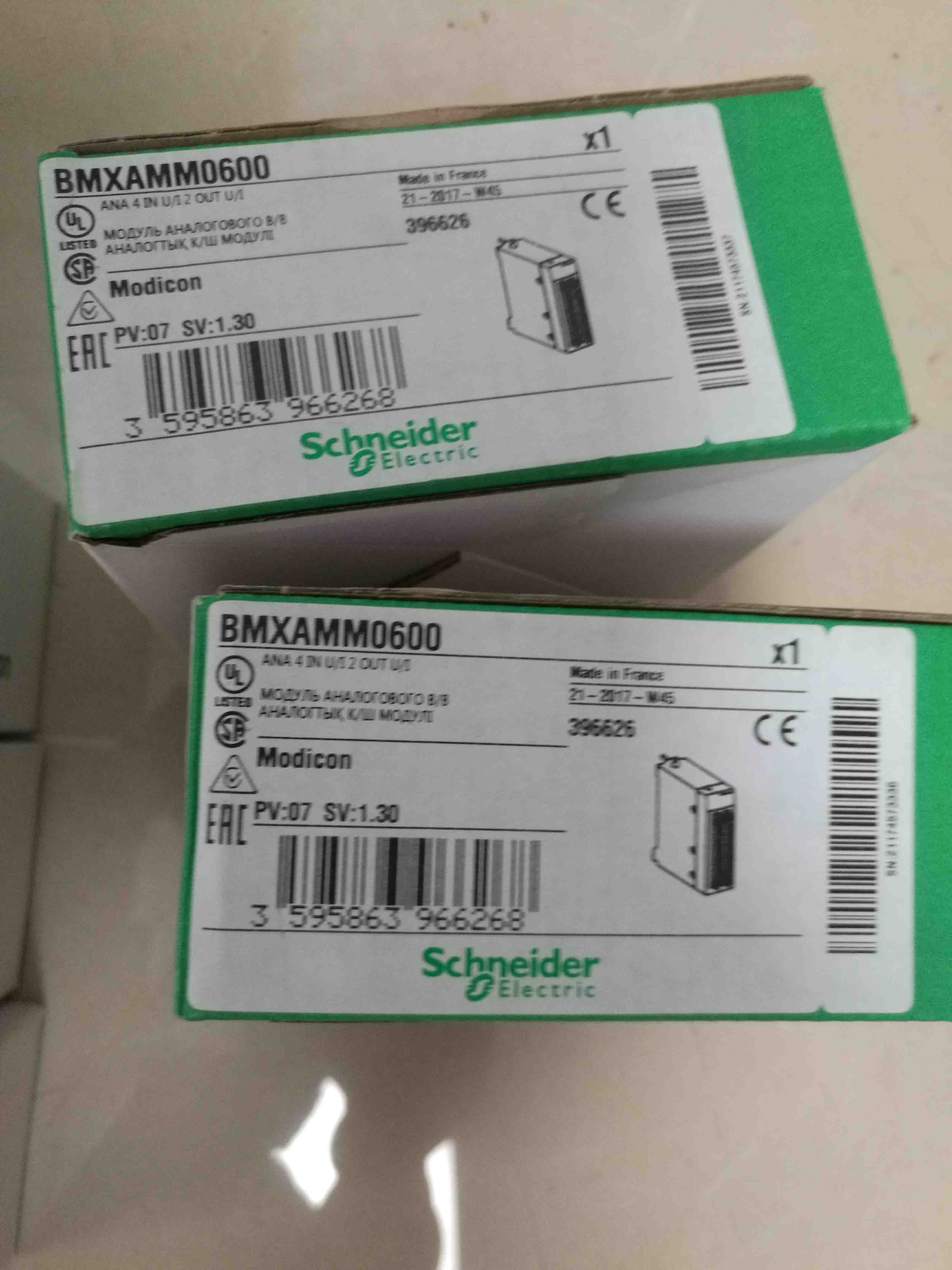 BMXAMM0600 Schneider analog I/O module X80 Original Factory Sealed New