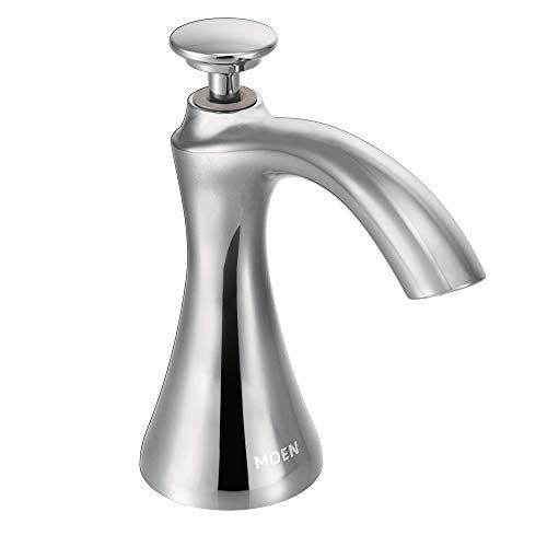 Kitchen Soap Dispenser with Above the Sink Refillable Bottle