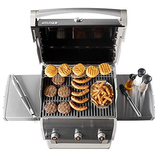Weber Spirit E-310 Liquid Propane Gas Grill, 46510001 model – Black