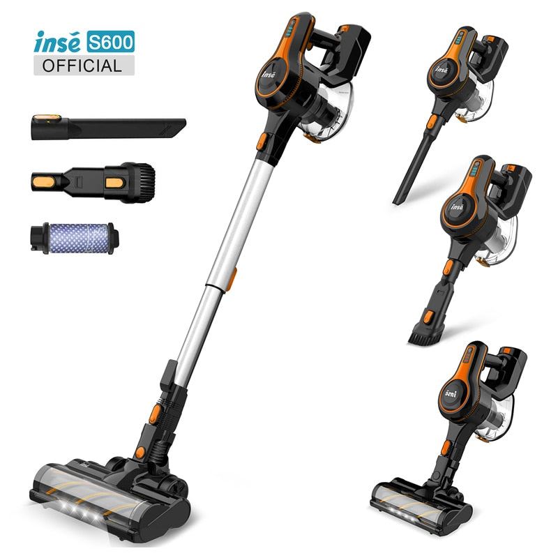 23kpa Strong Suction 5-in-1 Cordless Vacuum Cleaner Up to 40 Mins Runtime