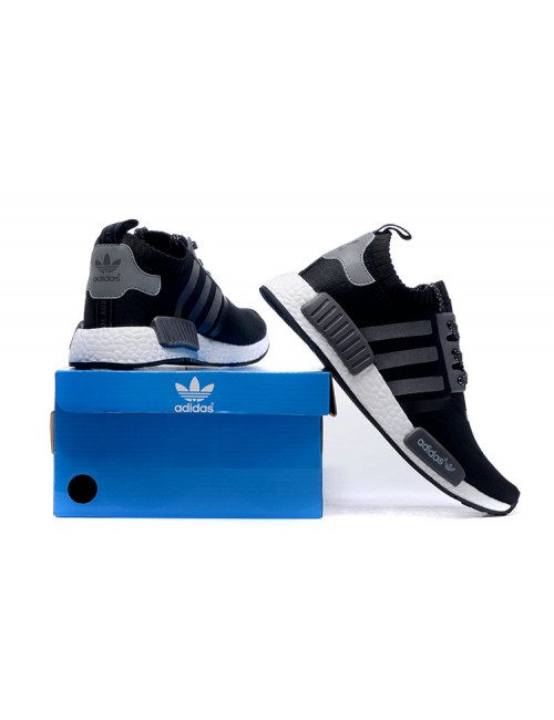 Adidas NMD R1 Blue Grey Black Sneaker