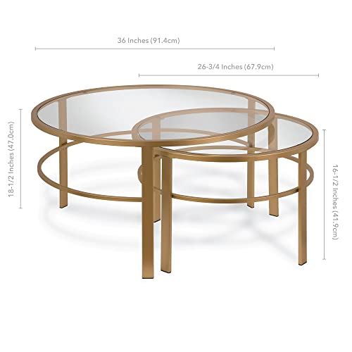 Henn&Hart Gaia Coffee Table / 36��� Wide