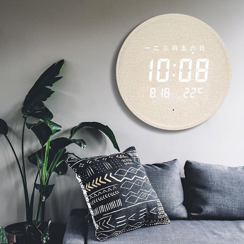 Clock hanging clock living room high-end creative simple modern household silent clock