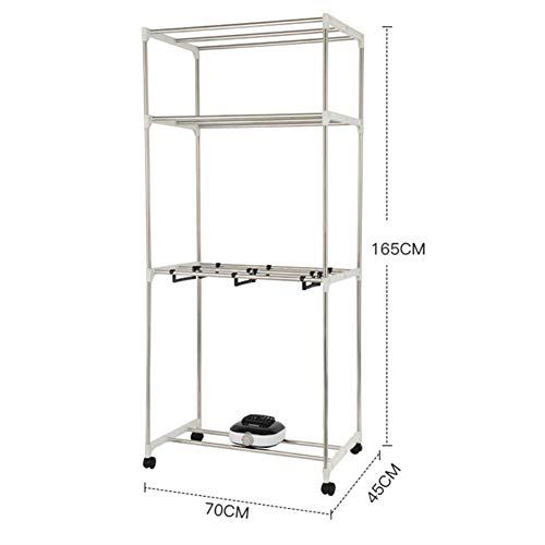 Foldable Household Folding-Dry Machine with Adjustable Timer Low Noise