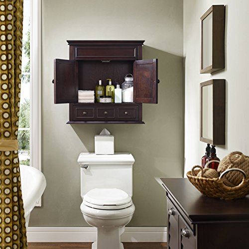 Crosley Furniture Lydia Bathroom Wall Cabinet