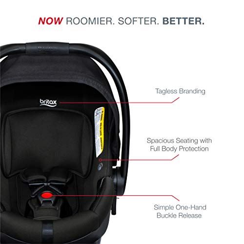 Britax B-Safe Gen2 Infant Car Seat, Eclipse Black SafeWash