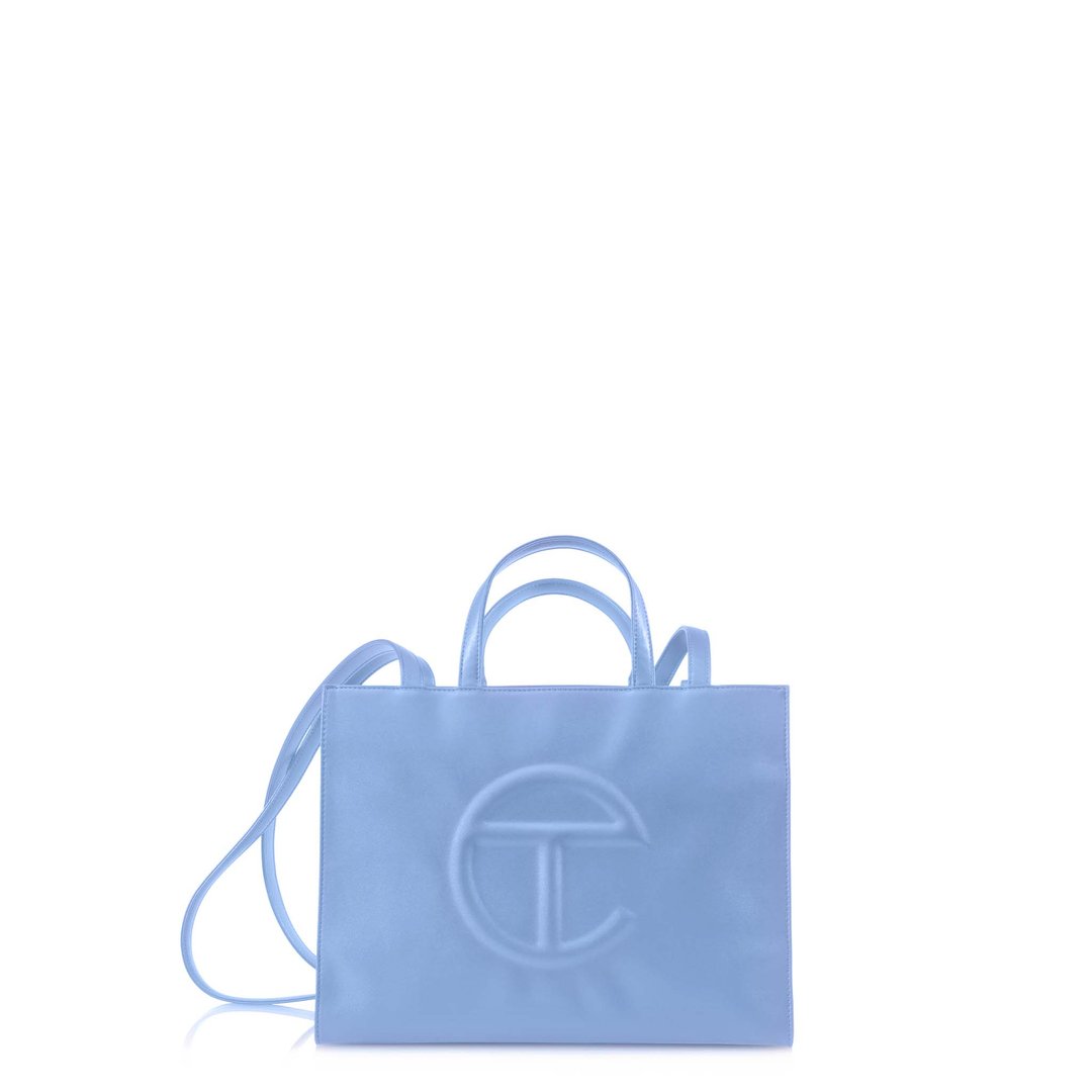 Medium Cerulean Shopping Bag