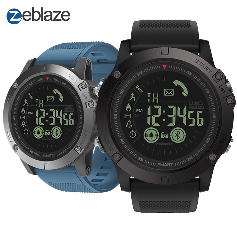 New Zeblaze VIBE 3 Flagship Rugged Smartwatch 33-month Standby Time 24h All-Weather Monitoring Smart Watch For IOS And Android