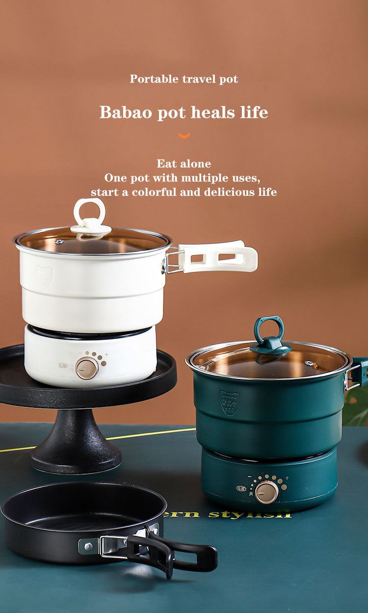 110V Multicooker Electric Skillet Fry Stew Soup Pot Multifunctional Rice Steamer Hot Pot Detachable