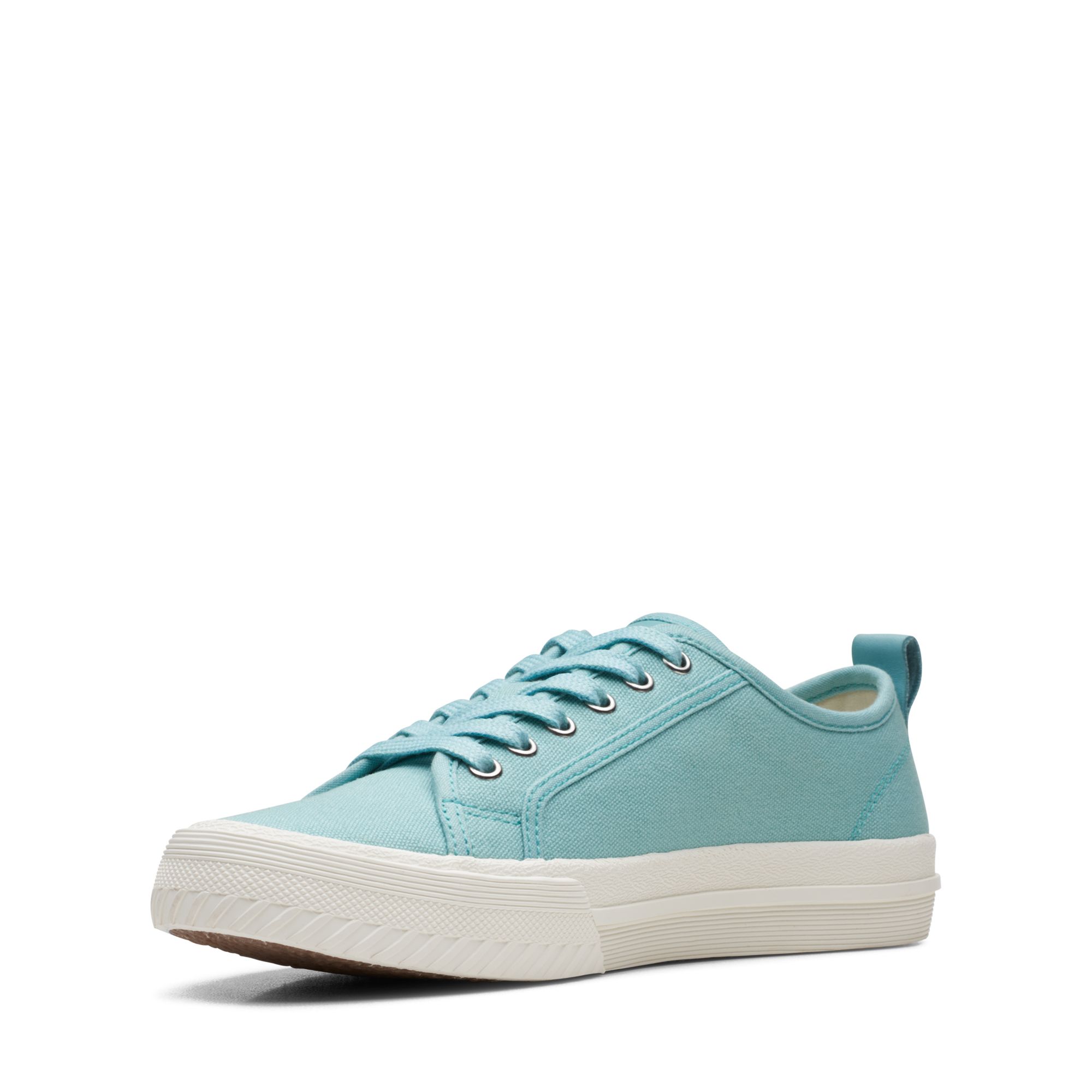 Women Roxby Lace Turquoise Canvas