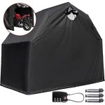 Oxford 600D Waterproof Motorcycle Storage Tent w/ TSA Code Lock & Carry Bag