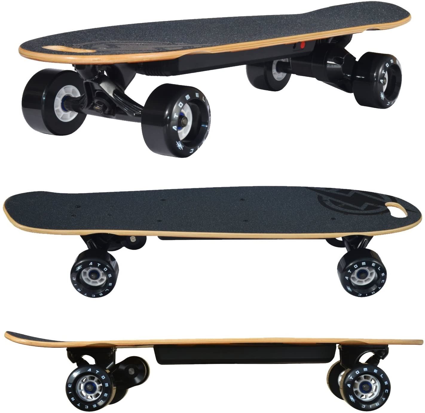 Atom Electric B10 Skateboard �C 1000W Belt Drive �C 90Wh Li-Ion