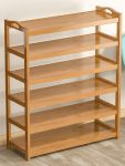 Bamboo Shoe Rack Simple Door Home Indoor Economical Shoe Cabinet Wooden Shoe Rack