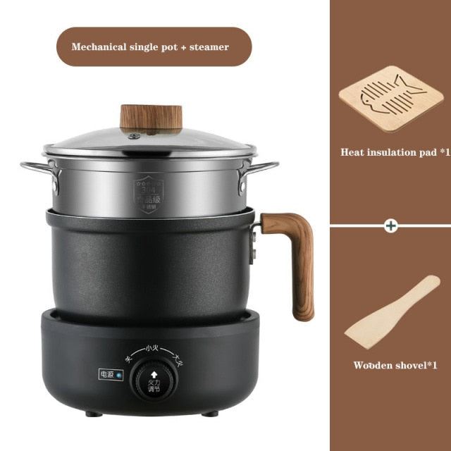Electric Multicooker Hot Pot Skillet Fry Pan Steamer 110v220v Multifunction Cooking Appliance