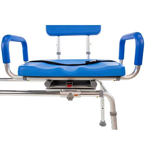 Seat-BARIATRIC 600LB Capacity. Premium Padded Bath and Shower Chair