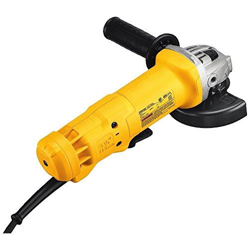 DEWALT Angle Grinder Tool, Paddle Switch, 4-1/2-Inch, 11-Amp & Grinding Wheel.