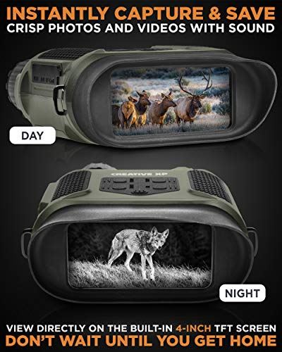 CREATIVE XP Night Vision Goggles �C Digital Binoculars w/Infrared Lens