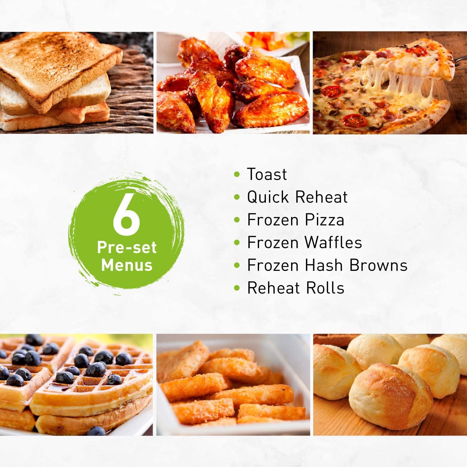 Panasonic FlashXpress Compact Toaster Oven with Double Infrared Heating, Silver