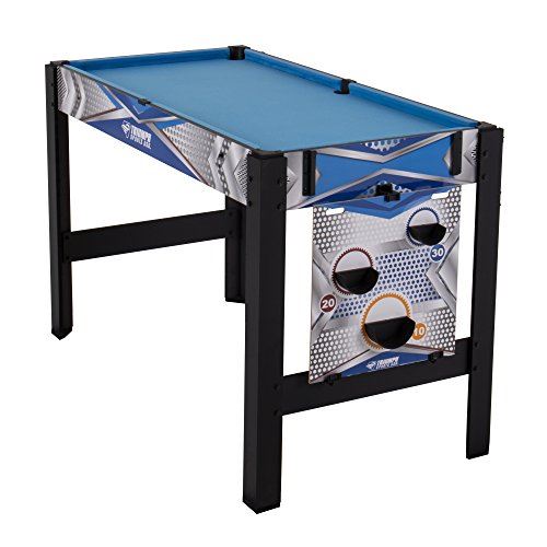 Triumph 13-in-1 Combo Game Table Includes Basketball, Table Tennis,  Launch Football