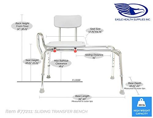 Supplies Sliding Transfer Bench (Regular) 77211