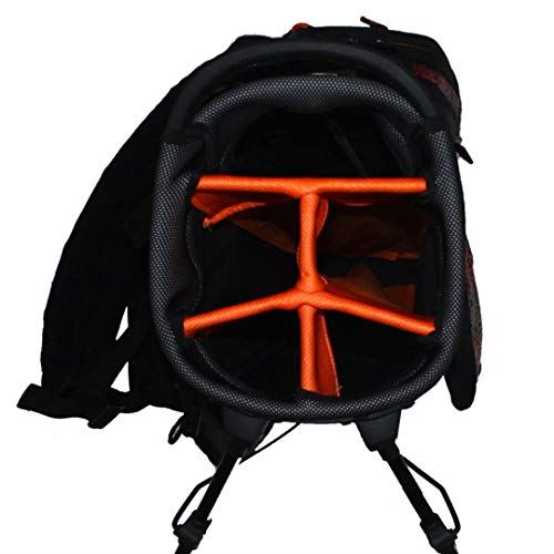 Frogger Golf Function Hybrid Carry Stand Bag (Red/Black)