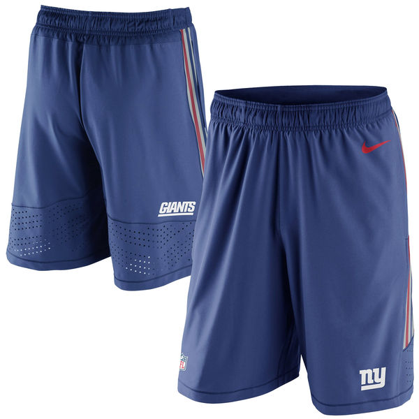 New York Giants Nike Speed Vent Performance Shorts – Royal Blue