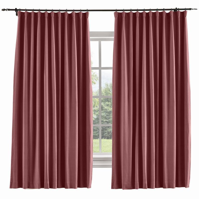 CAPRI Cotton Linen Polyester Curtain Drapery Custom
