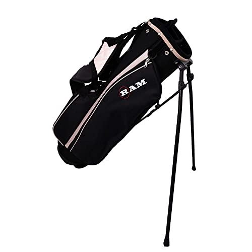Ram Golf SGS Ladies Right Hand Golf Clubs Starter Set w/Stand Bag -Steel Shafts