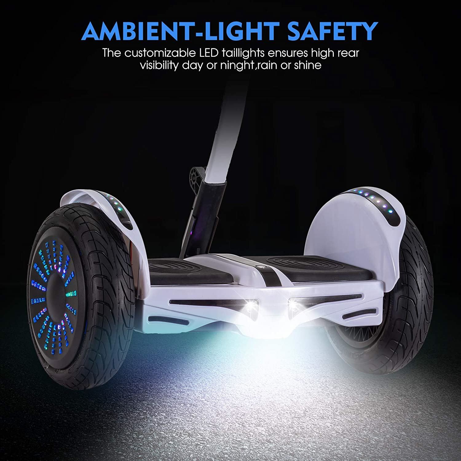Bluetooth App Management 10��� Tires Smart Self-Balancing Electric Scooter