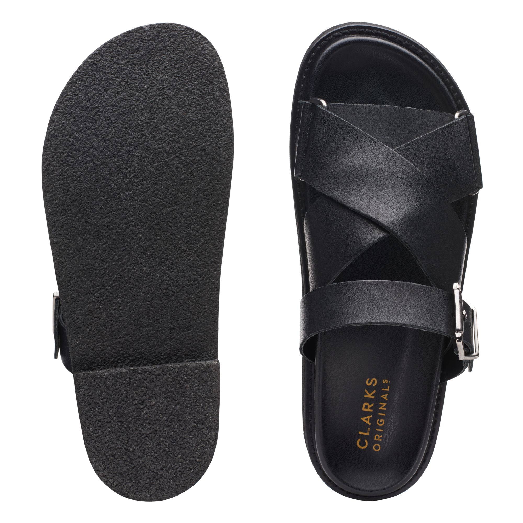 Desert Cross Black Leather