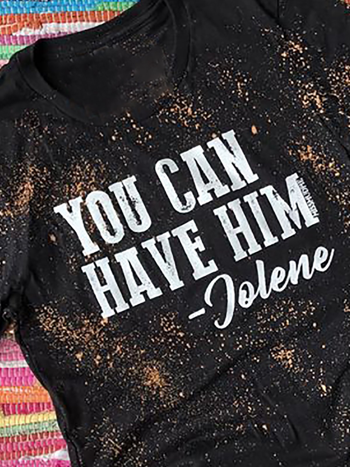 Letter Crew Neck Short Sleeve Shirts & Tops